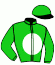 casaque portée par Revolte E. jockey du cheval de course INTRASTELLAR (AR), information pmu ZETURF