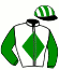 casaque portée par Boche Dam. jockey du cheval de course LIB DUBAWI, information pmu ZETURF casaque portée par Boche Dam. jockey du cheval de course LIB DUBAWI, information pmu ZETURF