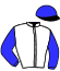 casaque portée par Mekouche Mlle A. jockey du cheval de course SPANISH LIGHT, information pmu ZETURF