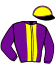 casaque portée par Bouyne Q. jockey du cheval de course JUST ONE, information pmu ZETURF