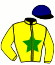 casaque portée par Posthumus Mme D. L. jockey du cheval de course JAKADY D'EMERAUDE, information pmu ZETURF