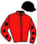 casaque portée par Dupont Emi. jockey du cheval de course JEWEL DE MIRE, information pmu ZETURF