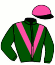 casaque portée par Santiago Mlle D. jockey du cheval de course SHEHIYR, information pmu ZETURF