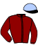 casaque portée par Veron F. jockey du cheval de course VIS LE REVE, information pmu ZETURF