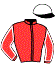 casaque portée par Cabos V. jockey du cheval de course FORREST BOIS MORIN, information pmu ZETURF