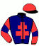 casaque portée par Mottier M. jockey du cheval de course JAG MAHCATH, information pmu ZETURF casaque portée par Mottier M. jockey du cheval de course JAG MAHCATH, information pmu ZETURF