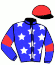 casaque portée par Riffaud M. jockey du cheval de course IMPERIAL JAYF, information pmu ZETURF casaque portée par Riffaud M. jockey du cheval de course IMPERIAL JAYF, information pmu ZETURF