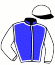 casaque portée par Roussel Leo jockey du cheval de course SANS VOIX, information pmu ZETURF