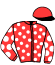 casaque portée par Mendizabal I. jockey du cheval de course SYBILLINE, information pmu ZETURF