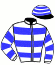 casaque portée par Bernadet Mlle Ma. jockey du cheval de course POCA GEN, information pmu ZETURF casaque portée par Bernadet Mlle Ma. jockey du cheval de course POCA GEN, information pmu ZETURF