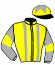 casaque portée par Bachelot T. jockey du cheval de course LA TRIOMPHANTE, information pmu ZETURF casaque portée par Bachelot T. jockey du cheval de course LA TRIOMPHANTE, information pmu ZETURF