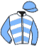 casaque portée par Ducos Th. jockey du cheval de course KISCOOL DU GOLLIER, information pmu ZETURF casaque portée par Ducos Th. jockey du cheval de course KISCOOL DU GOLLIER, information pmu ZETURF