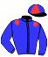 casaque portée par Beaufils D. jockey du cheval de course FERIA GONIVIERE (FR), information pmu ZETURF