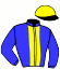 casaque portée par Mottier M. jockey du cheval de course IDOLE ELDE (FR), information pmu ZETURF