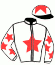 casaque portée par Balu J. jockey du cheval de course HURRICANE WAY (FR), information pmu ZETURF