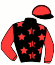 casaque portée par David F. M. jockey du cheval de course FEERIE DES VENTES (FR), information pmu ZETURF