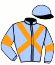 casaque portée par Campain S. jockey du cheval de course DOLLAR DE L'ITON (FR), information pmu ZETURF