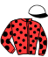casaque portée par Lagadeuc F. jockey du cheval de course GILLESPIE (FR), information pmu ZETURF