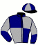 casaque portée par Nivard F. jockey du cheval de course GOBANA ANABA (FR), information pmu ZETURF