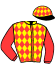 casaque portée par Nivard F. jockey du cheval de course FLOWER BY MAGALOU (FR), information pmu ZETURF