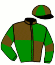 casaque portée par Rochard B. jockey du cheval de course FIRST DU BOIS (FR), information pmu ZETURF