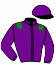 casaque portée par Desmigneux F. jockey du cheval de course EPSOM GIRL (FR), information pmu ZETURF