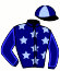 casaque portée par Thomain D. jockey du cheval de course DUC DU CHENE (FR), information pmu ZETURF