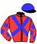casaque portée par Gelormini G. jockey du cheval de course EAGLE PASS (FR), information pmu ZETURF