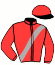 casaque portée par Hue M. jockey du cheval de course JOY CAPTAIN (FR), information pmu ZETURF