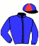 casaque portée par Popot A. jockey du cheval de course GOOD EXPRESSION, information pmu ZETURF