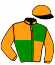 casaque portée par Verneuil Q. B. jockey du cheval de course ENDRIX BLEU, information pmu ZETURF