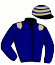 casaque portée par Lagadeuc F. jockey du cheval de course ESPRIT DE BELFONDS, information pmu ZETURF