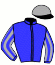 casaque portée par Lebourgeois Y. jockey du cheval de course HOTOT, information pmu ZETURF