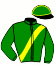 casaque portée par Duvaldestin Theo jockey du cheval de course JOLIE COKTAIL, information pmu ZETURF