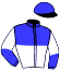 casaque portée par Marie B. Th. jockey du cheval de course FUTEE DES WAIRIES, information pmu ZETURF
