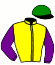 casaque portée par Frecelle Cl. jockey du cheval de course GUILI GUILI, information pmu ZETURF casaque portée par Frecelle Cl. jockey du cheval de course GUILI GUILI, information pmu ZETURF