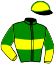 casaque portée par Meunier Mme Aur. jockey du cheval de course HAND DAIRPET, information pmu ZETURF casaque portée par Meunier Mme Aur. jockey du cheval de course HAND DAIRPET, information pmu ZETURF