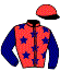 casaque portée par Porzio Giu. jockey du cheval de course LIBELLA DU HOULBET, information pmu ZETURF casaque portée par Porzio Giu. jockey du cheval de course LIBELLA DU HOULBET, information pmu ZETURF