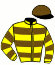 casaque portée par Gervais G. jockey du cheval de course JEUDI D'AUBRIERE, information pmu ZETURF casaque portée par Gervais G. jockey du cheval de course JEUDI D'AUBRIERE, information pmu ZETURF