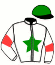 casaque portée par Travers J. jockey du cheval de course HANUGAN, information pmu ZETURF casaque portée par Travers J. jockey du cheval de course HANUGAN, information pmu ZETURF