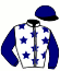 casaque portée par Laville J. jockey du cheval de course IRLANDO DES LUCAS, information pmu ZETURF casaque portée par Laville J. jockey du cheval de course IRLANDO DES LUCAS, information pmu ZETURF