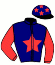 casaque portée par Nivard F. jockey du cheval de course JUDICIEUSE ZAILER, information pmu ZETURF casaque portée par Nivard F. jockey du cheval de course JUDICIEUSE ZAILER, information pmu ZETURF
