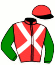 casaque portée par Lefrancois L. jockey du cheval de course FOR NO ONE, information pmu ZETURF casaque portée par Lefrancois L. jockey du cheval de course FOR NO ONE, information pmu ZETURF