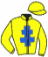 casaque portée par Nivard F. jockey du cheval de course LUIGI WALLIE, information pmu ZETURF casaque portée par Nivard F. jockey du cheval de course LUIGI WALLIE, information pmu ZETURF