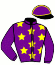 casaque portée par Houel Pie. jockey du cheval de course IOHANNA THIEBEN, information pmu ZETURF