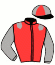 casaque portée par Mlle Laroche A. jockey du cheval de course JOIE DES ILES, information pmu ZETURF