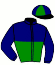 casaque portée par Rochard B. jockey du cheval de course JOLIE AVENTURE, information pmu ZETURF