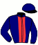 casaque portée par Dubois J.Ph. jockey du cheval de course KENNEDY STREET, information pmu ZETURF