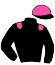casaque portée par Colas Mlle M. jockey du cheval de course JOYCE PRIORY, information pmu ZETURF