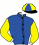 casaque portée par Monnier G. jockey du cheval de course KARA DE KER, information pmu ZETURF